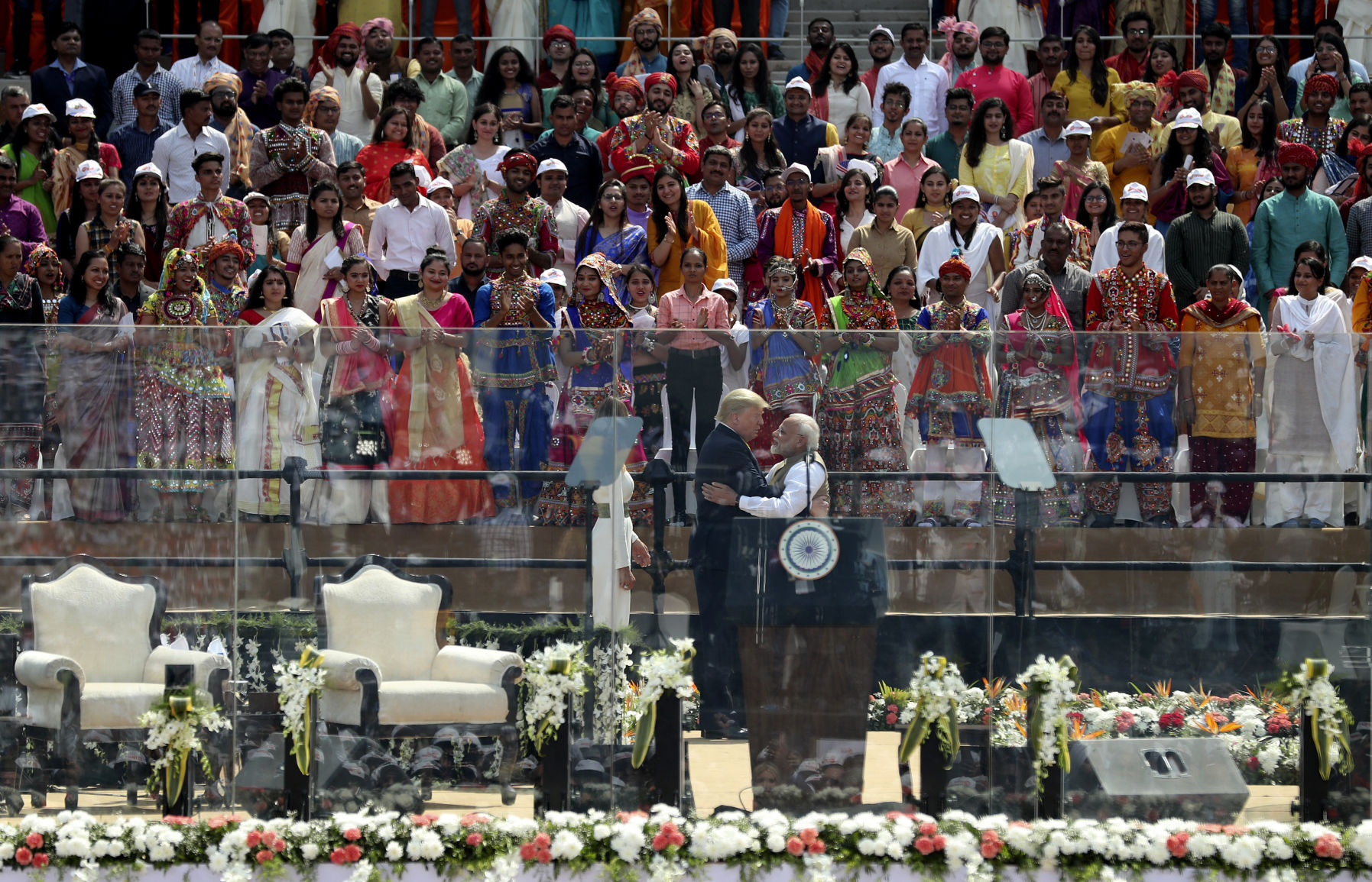 India Namaste Trump